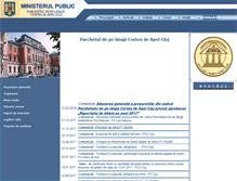 Tablet Screenshot of pcacluj.mpublic.ro